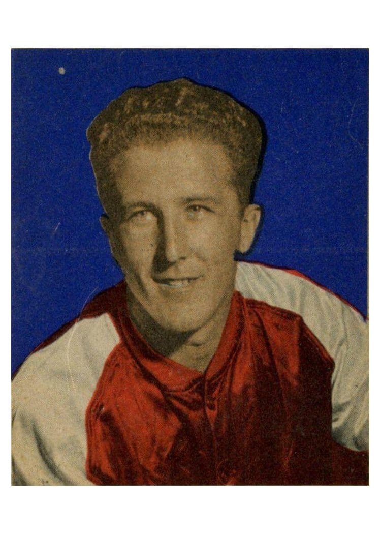 1948 Bowman Fred Lewis #4 card