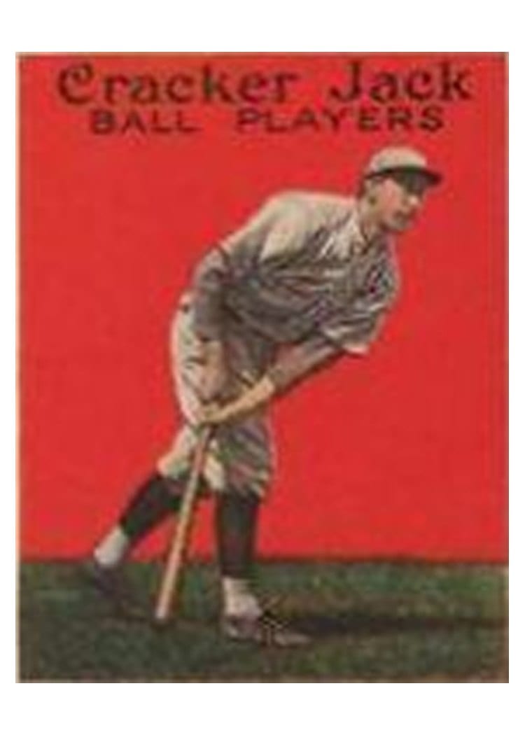 1914 Cracker Jack Fred Luderus #45 card