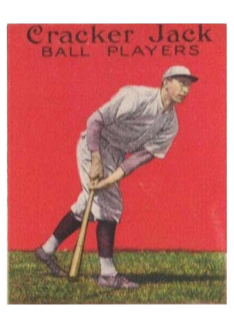 1915 Cracker Jack Fred Luderus #45 card