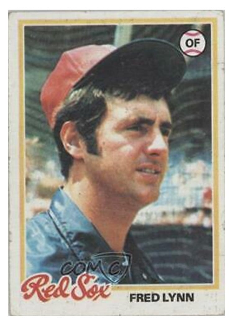 1978 Topps Fred Lynn #320 card