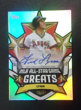 2025 Topps All Star Game All-Star Game Greats Autographs Fred Lynn #ASGGA-FL