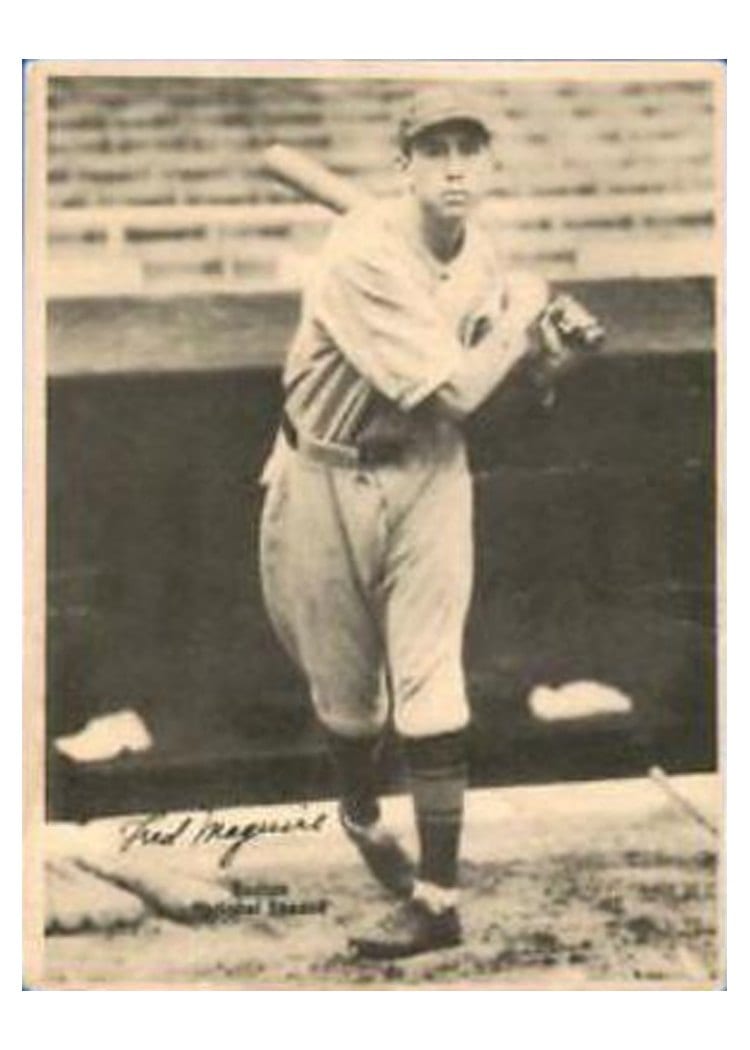 1929 R316 Kashin Publications Fred Maguire card