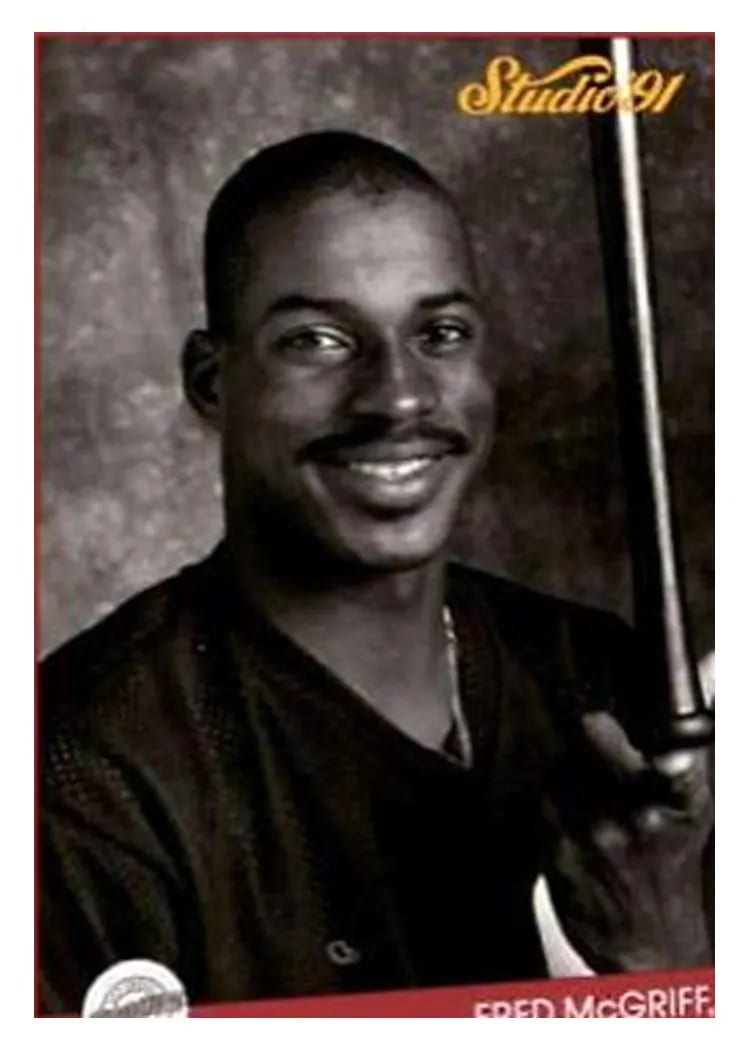 1991 Studio Fred McGriff #247 card