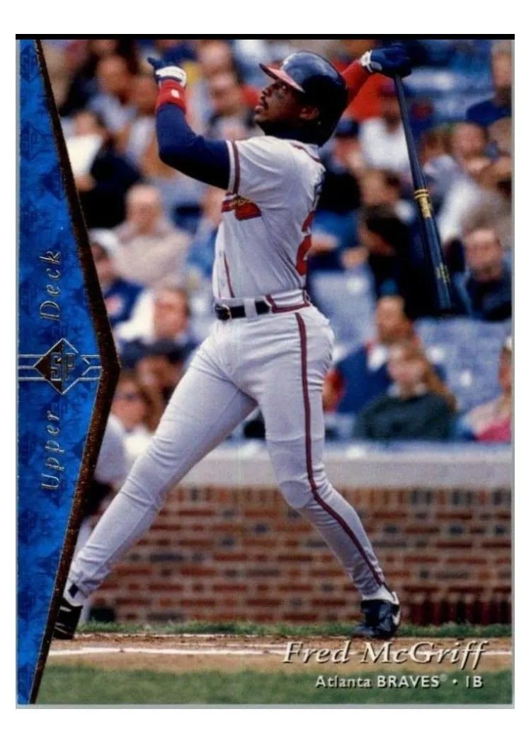 1995 SP Fred McGriff #30 card