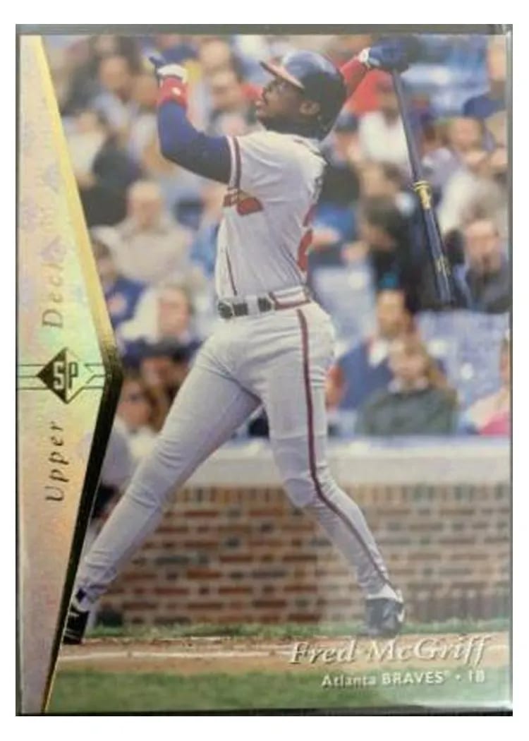1995 SP Fred McGriff #30 card