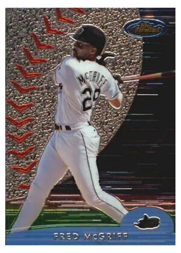 2000 Finest Fred McGriff #79 card