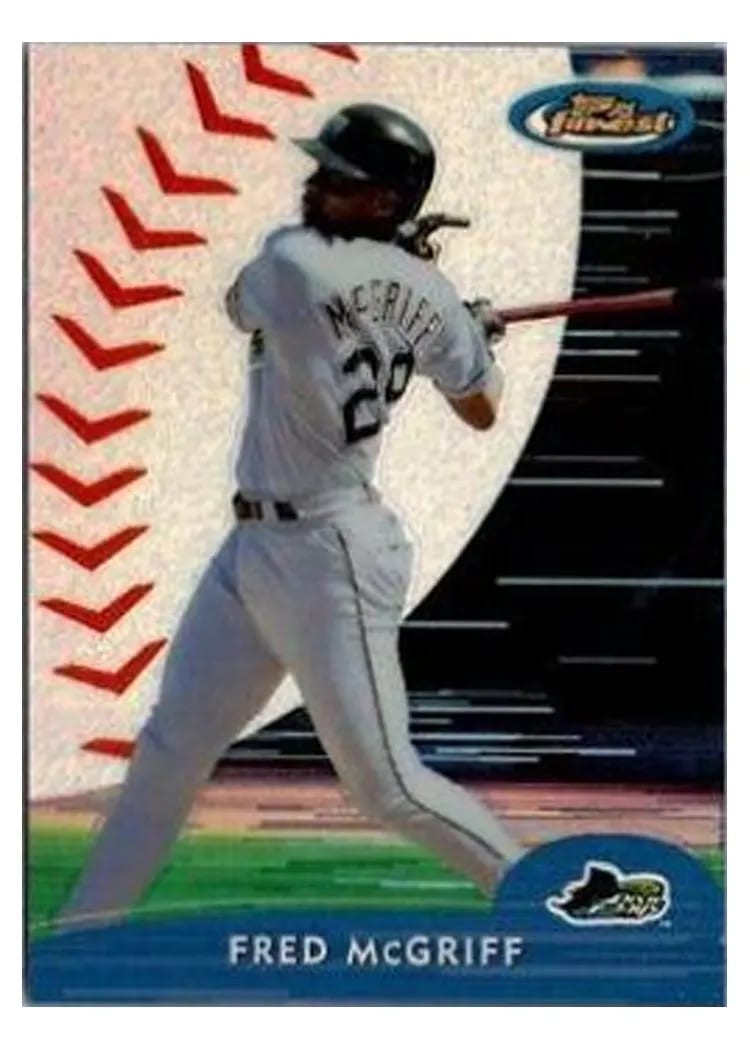 2000 Finest Fred McGriff #79 card