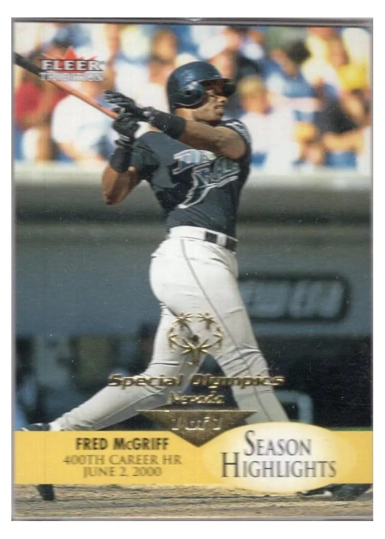 2000 Fleer Tradition Update Fred McGriff #U4 card