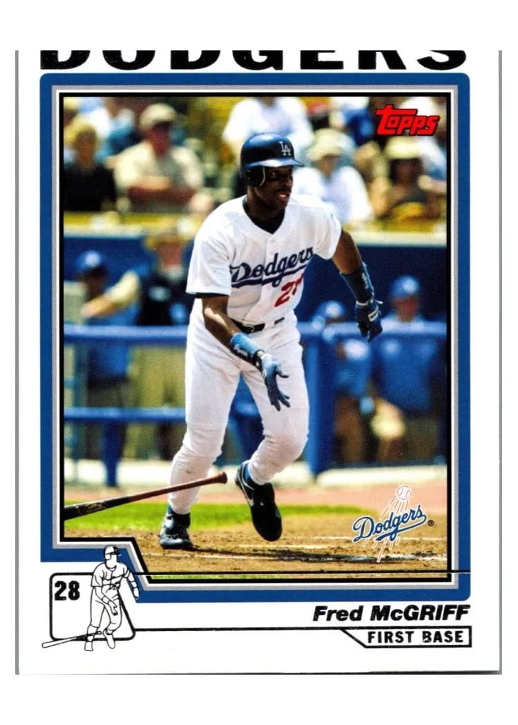 2004 Topps Base Set Fred McGriff #28 card