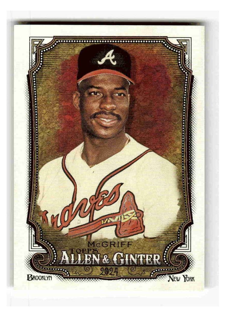 2024 Topps Allen & Ginter Base Set Fred McGriff #323 card