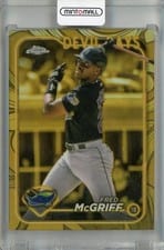 2024 Topps Gilded Collection Base Set Fred McGriff #112 card