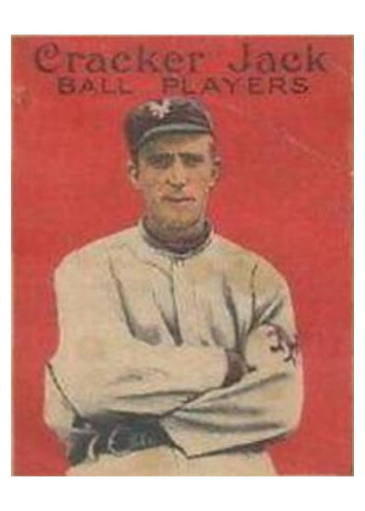 1914 Cracker Jack Fred Merkle #78 card