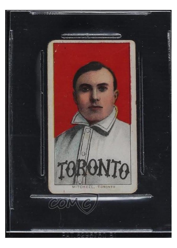 1909 T206 Sweet Caporal 350 Factory 30 Fred Mitchell card