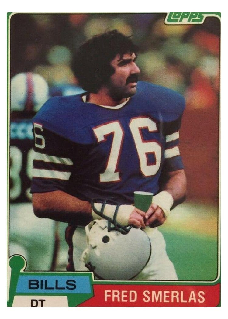 1981 Topps Fred Smerlas #201 card