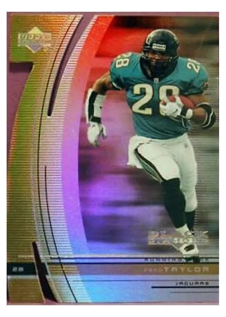 1999 Upper Deck Black Diamond Fred Taylor #48 card