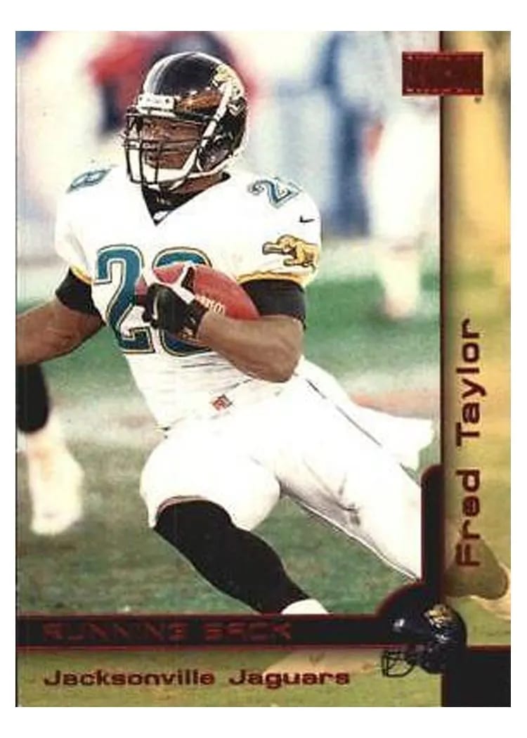 2000 Skybox Fred Taylor #143SR card