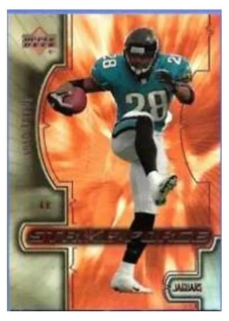 2000 Upper Deck Strike Force Fred taylor #SF1 card
