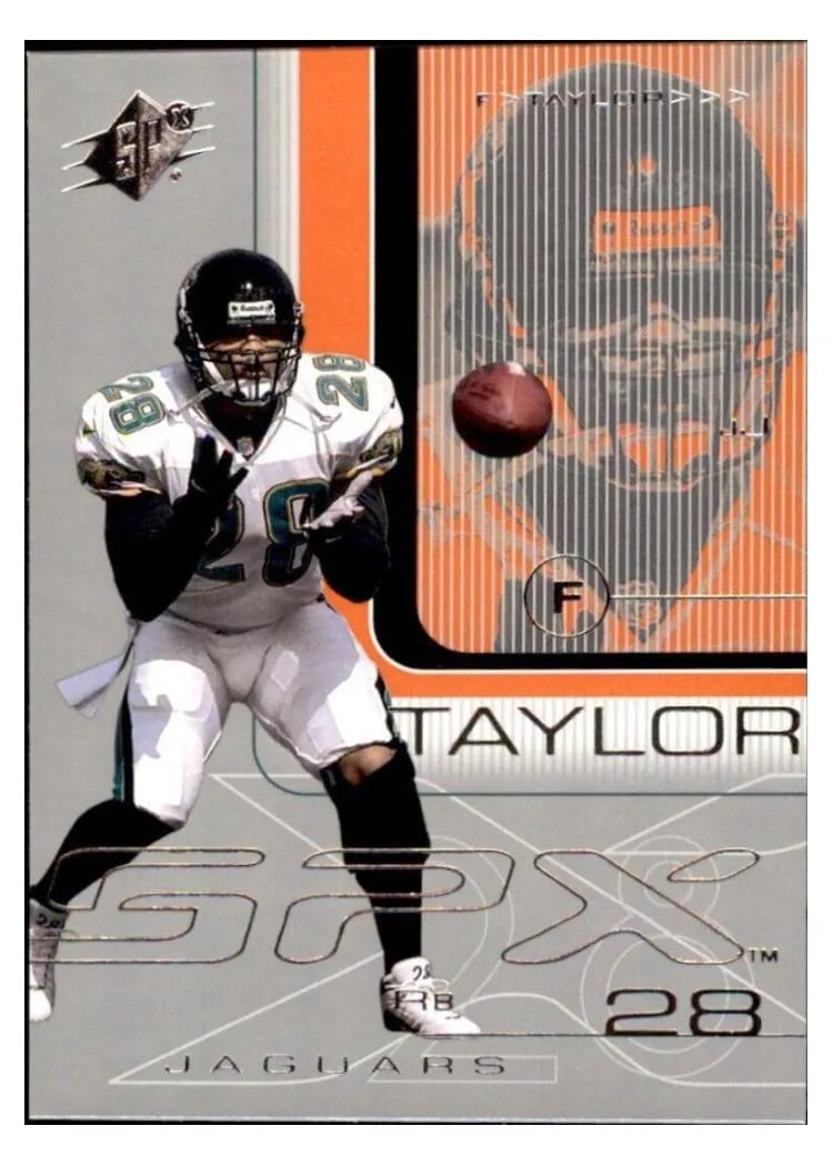 2001 Spx Fred Taylor #41 card