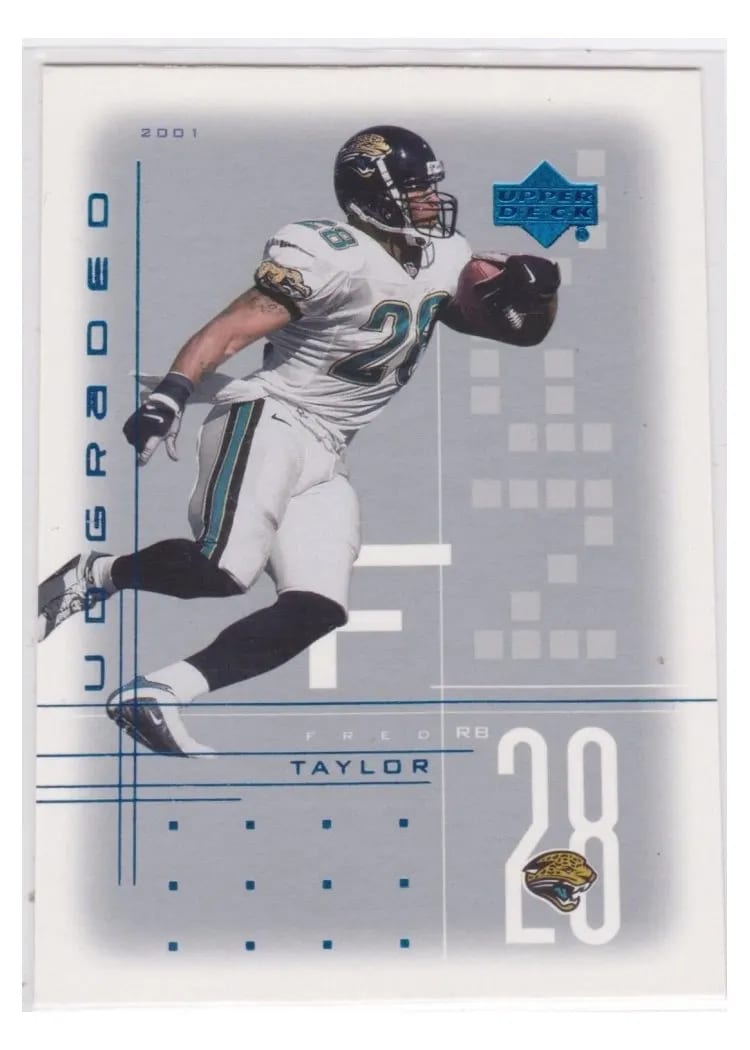 2001 Upper Deck Graded Fred Taylor #18 card