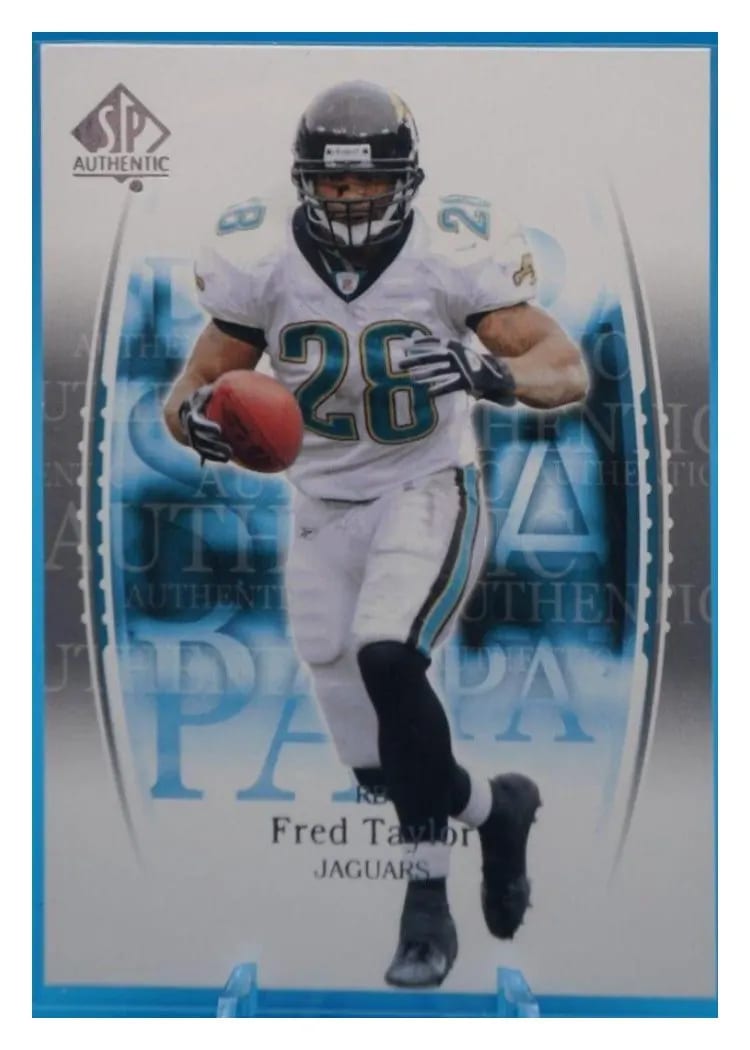 2003 SP Authentic Fred Taylor #50 card