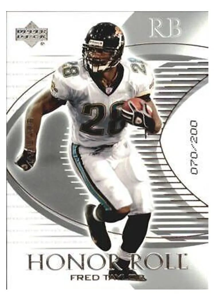 2003 Upper Deck Honor Roll Fred Taylor #26 card