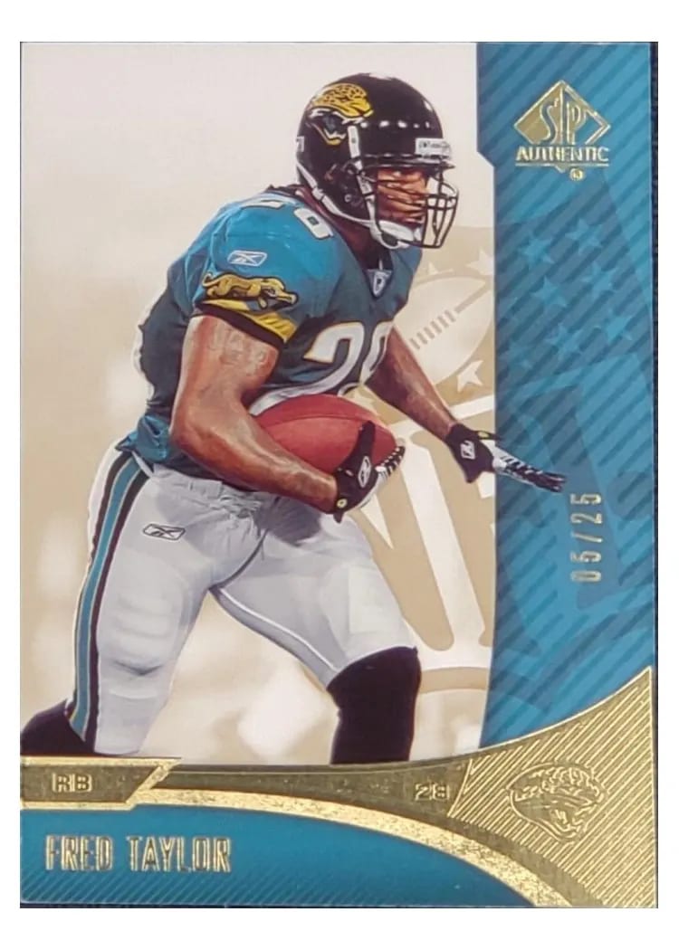 2006 SP Authentic Fred Taylor #41 card