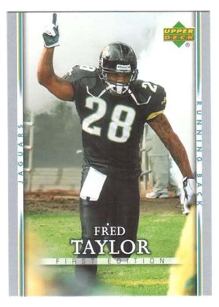 2007 Upper Deck First Edition Fred Taylor #45 card