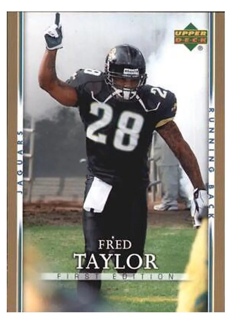 2007 Upper Deck First Edition Fred Taylor #45 card