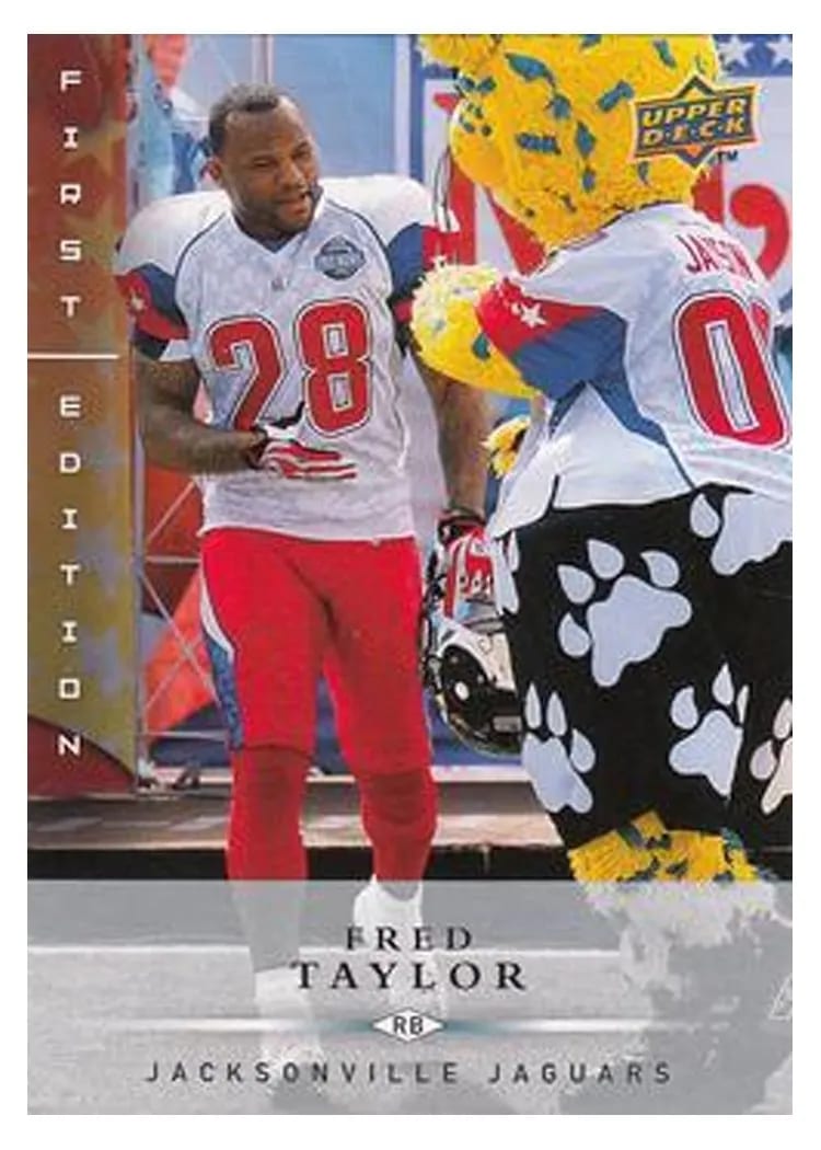2008 Upper Deck First Edition Fred Taylor #72 card