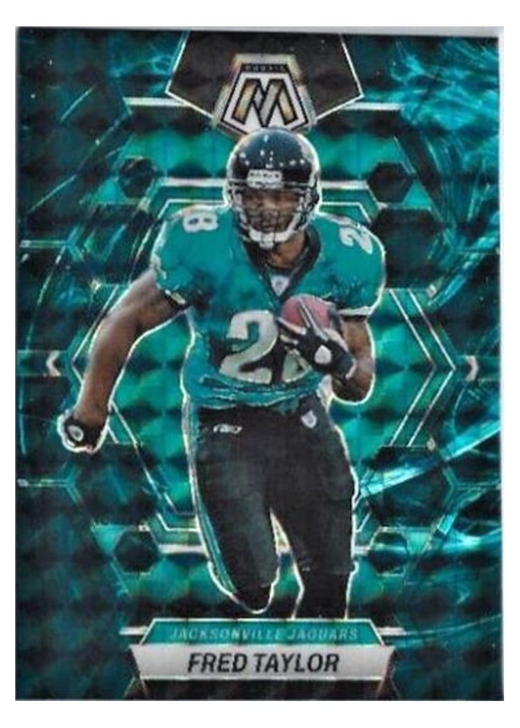 2023 Panini Mosaic Base Set Fred Taylor Genesis #107 card