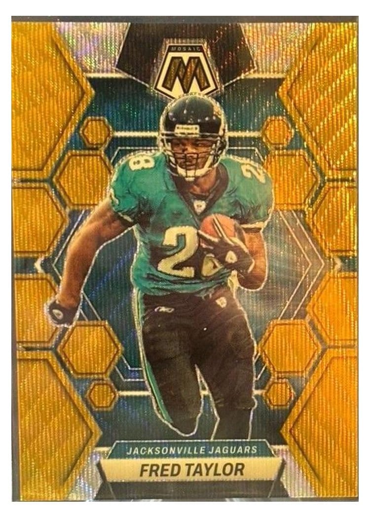 2023 Panini Mosaic Base Set Fred Taylor #107 card