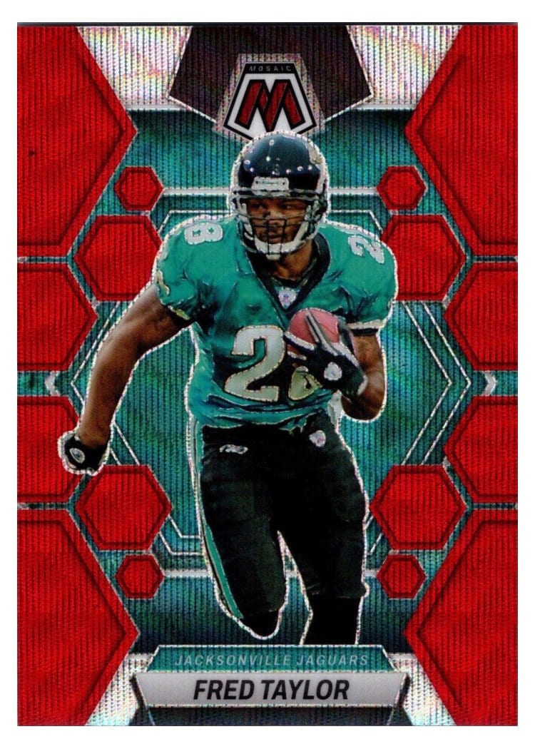 2023 Panini Mosaic Base Set Fred Taylor #107 card
