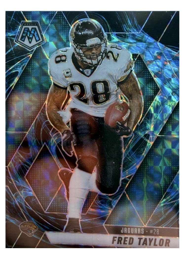 2025 Panini Mosaic Base Set Fred Taylor Genesis #157 card