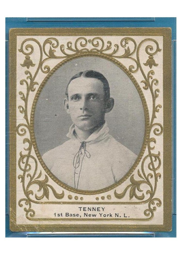 1909 T204 Ramly Fred Tenney card