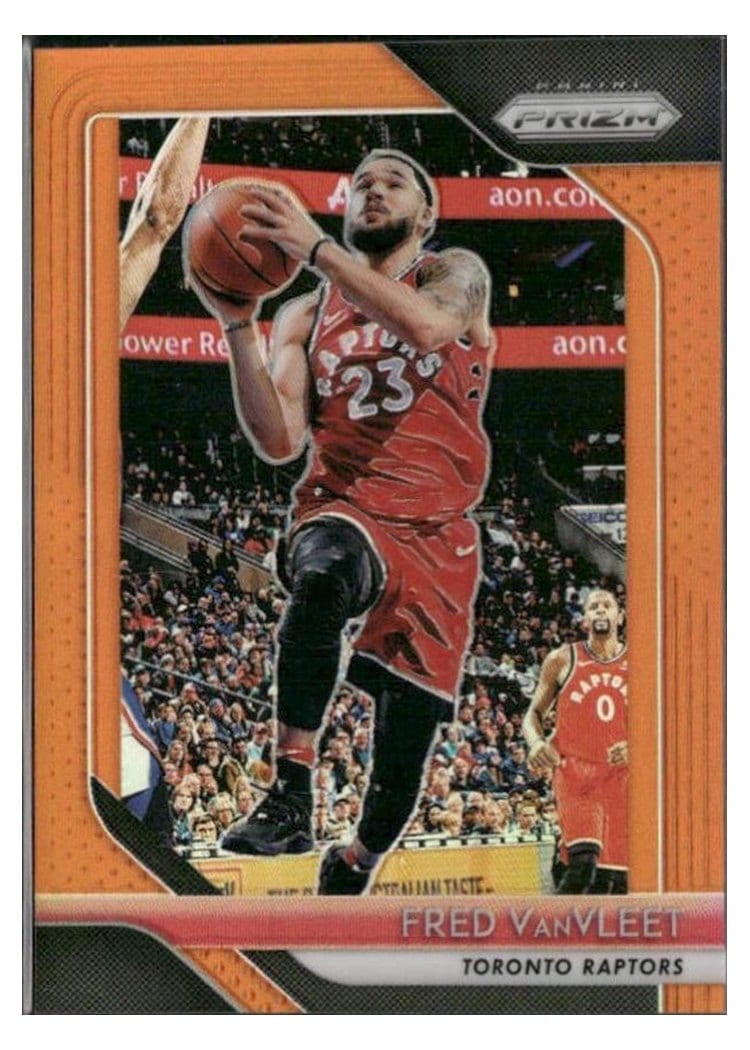 2018 Panini Prizm Fred VanVleet #103 card