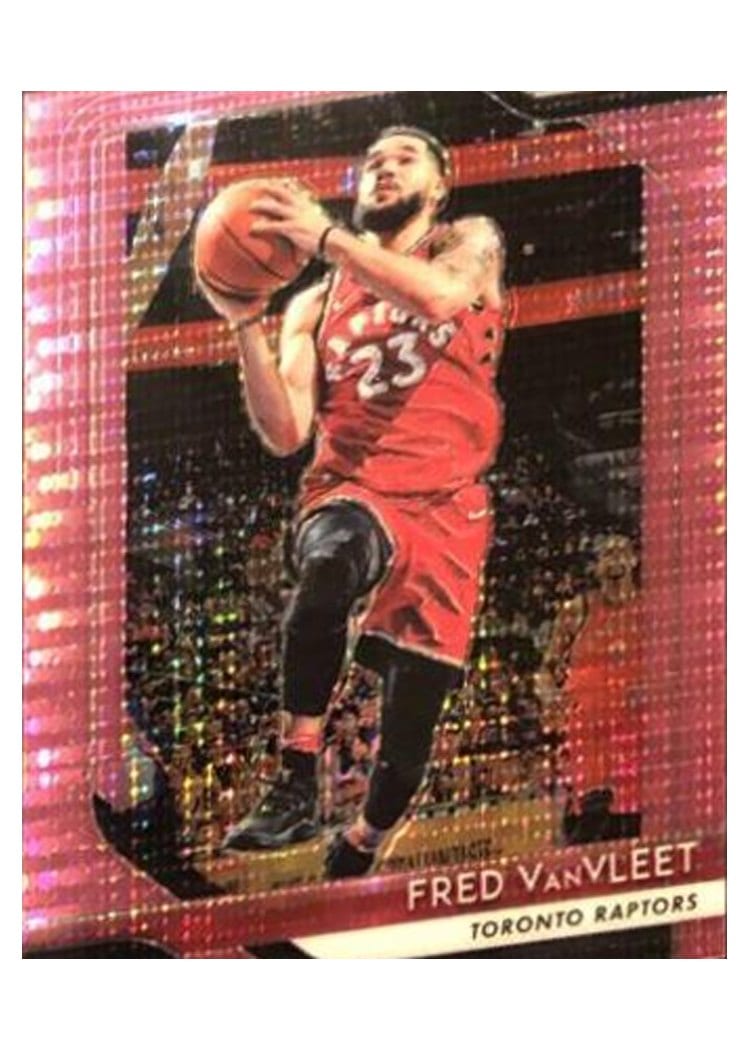 2018 Panini Prizm Fred VanVleet Pink Pulsar Prizm #103 card