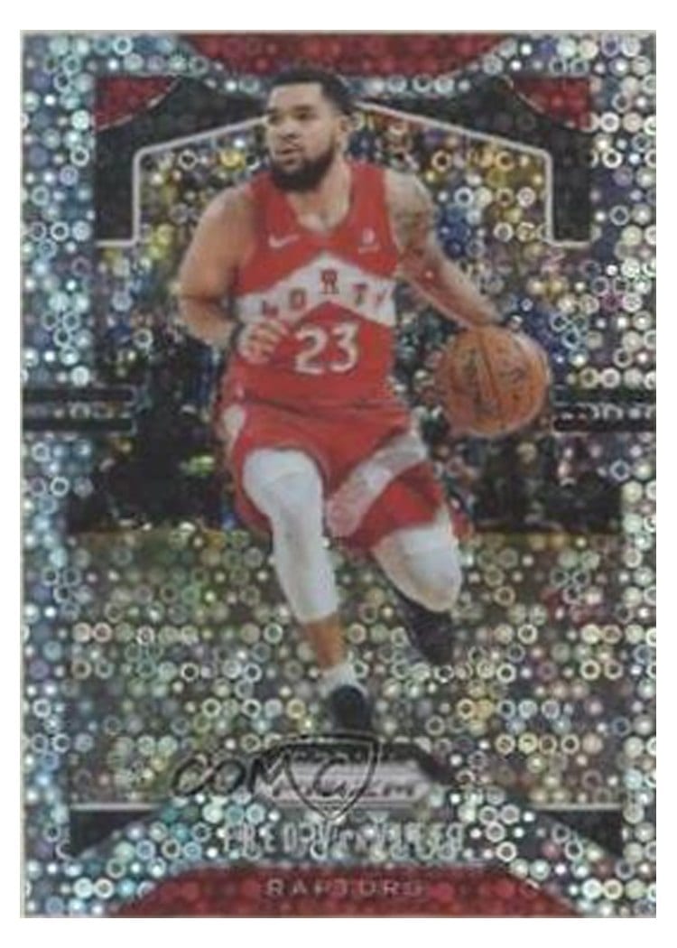 2019-20 Panini Prizm Base Set Fred VanVleet Fast Break Prizm #157 card