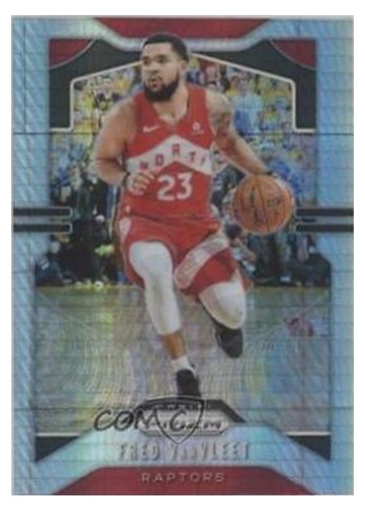 2019-20 Panini Prizm Base Set Fred VanVleet Hyper Prizm #157 card