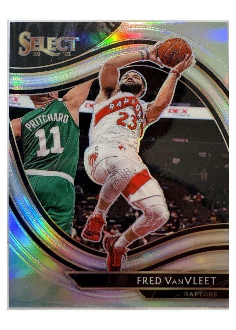 2020-21 Panini Select Base Set Fred VanVleet Silver Prizm #231 card