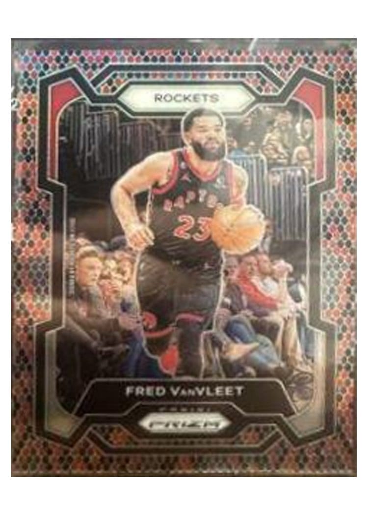 2023-24 Panini Prizm Base Set Fred VanVleet Snakeskin #97 card