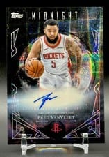 2025-26 Topps Midnight Midnight Sun Signatures Fred VanVleet #MS-FV card