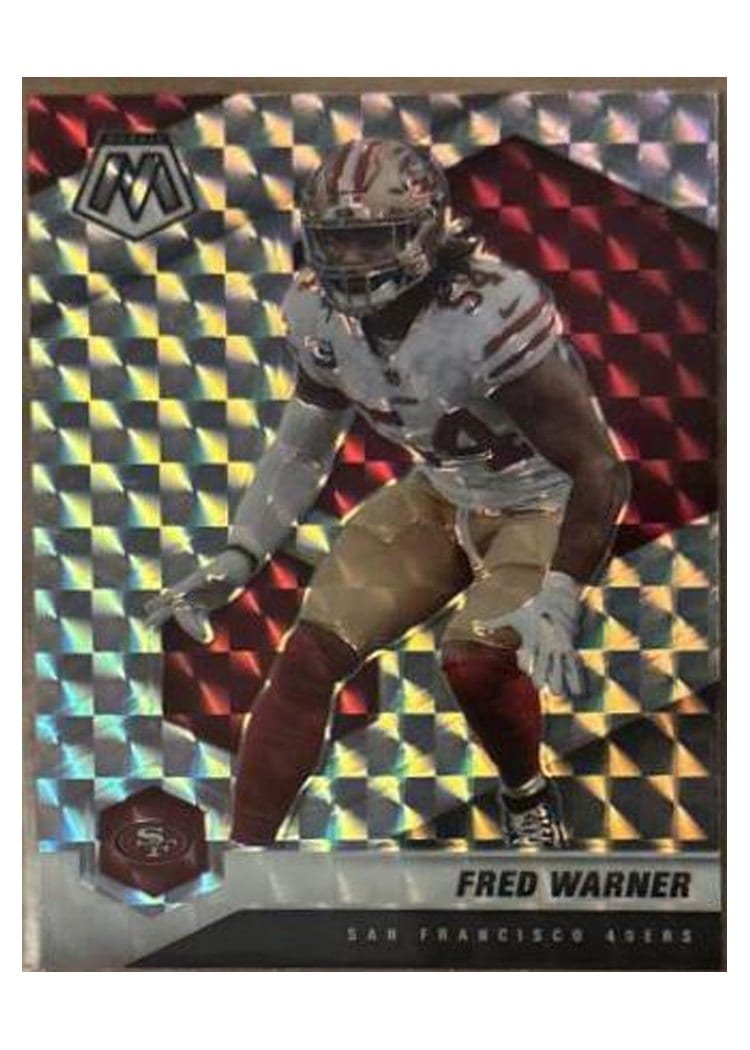 2021 Panini Mosaic Base Set Fred Warner #178 card