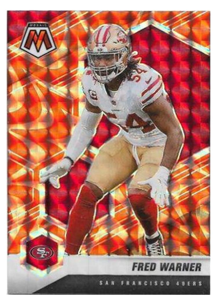 2021 Panini Mosaic Base Set Fred Warner #178 card