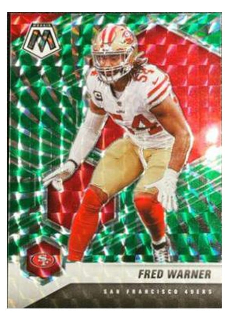 2021 Panini Mosaic Base Set Fred Warner #178 card