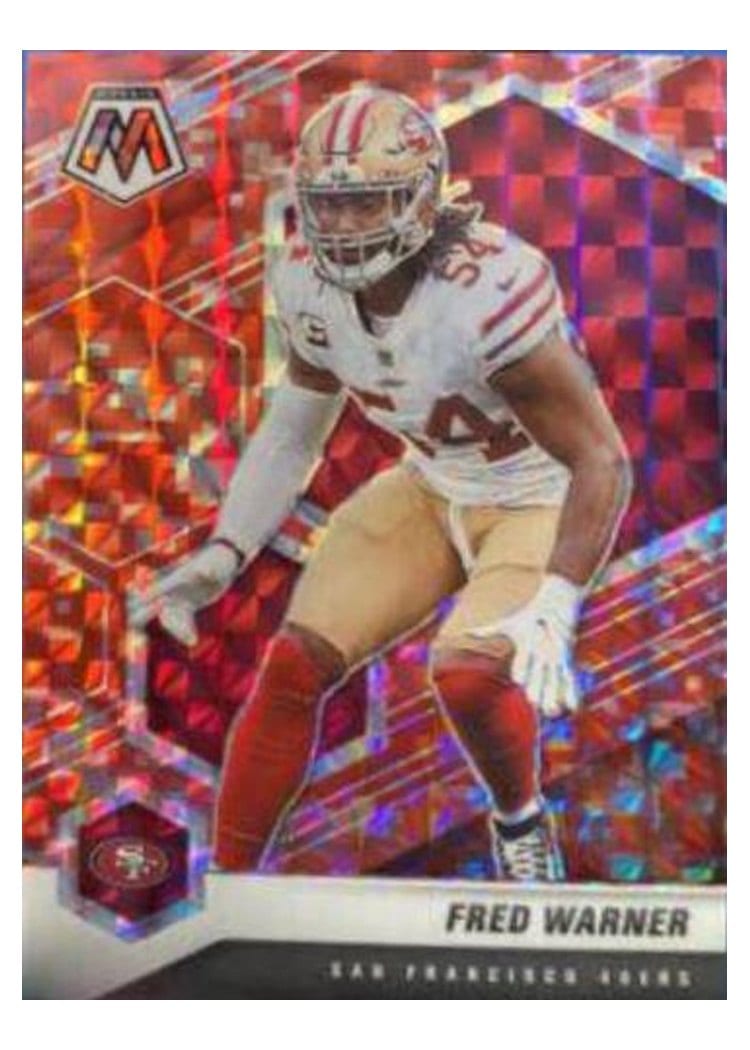 2021 Panini Mosaic Base Set Fred Warner #178 card