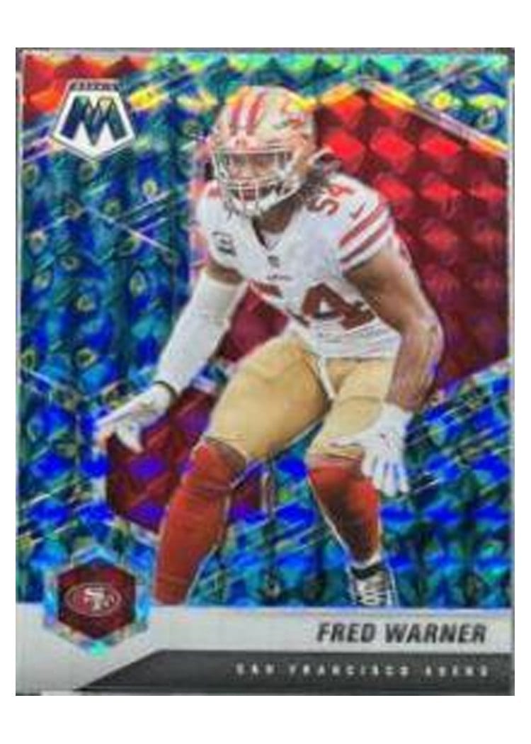 2021 Panini Mosaic Base Set Fred Warner #178 card