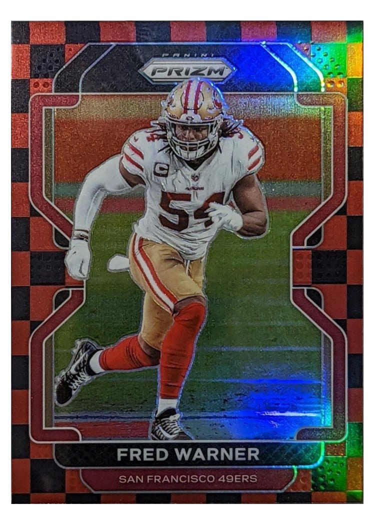 2021 Panini Prizm Base Set Fred Warner #59 card