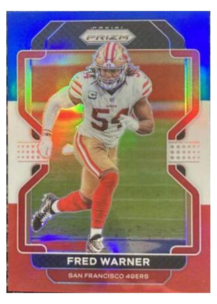 2021 Panini Prizm Base Set Fred Warner #59 card