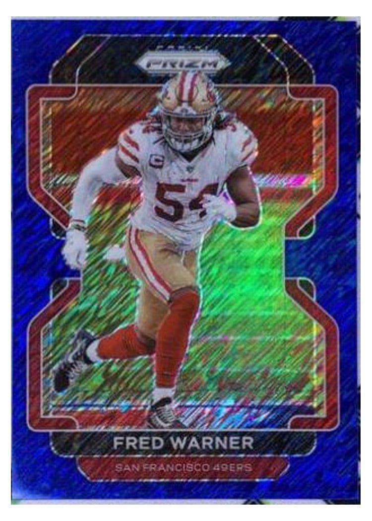 2021 Panini Prizm Base Set Fred Warner #59 card