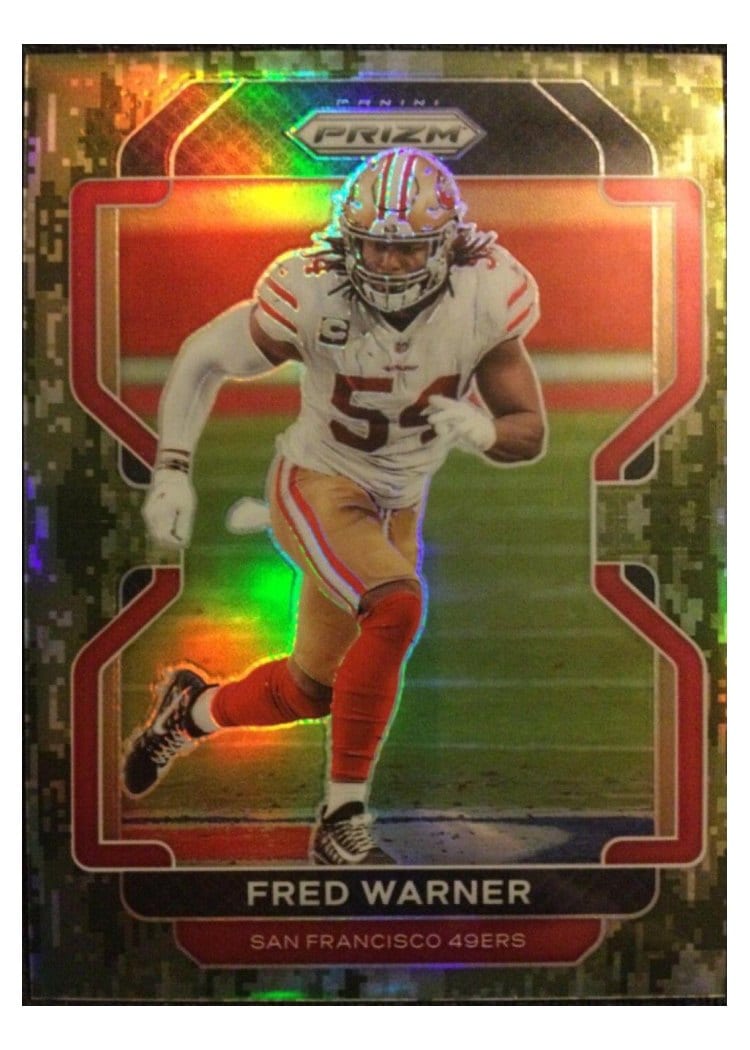 2021 Panini Prizm Base Set Fred Warner #59 card